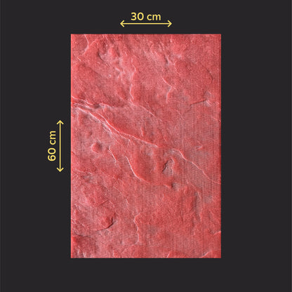 Silicone impression for decoration Ceramogranit 3 (red) W00008