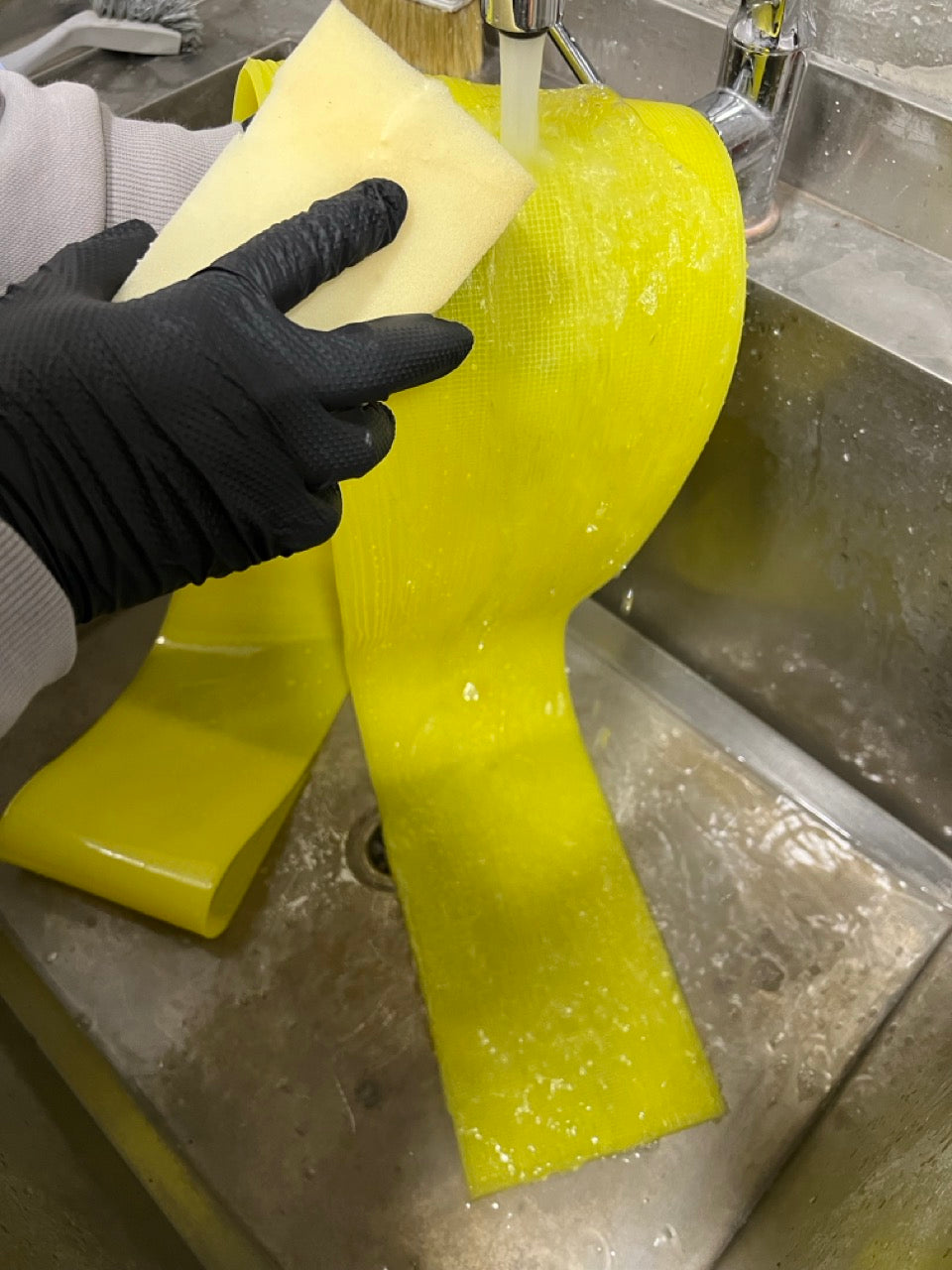 Silicone impression for decoration Tree 5 (yellow) W00025