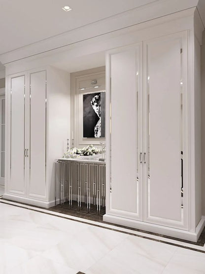 1.55 m.p Mirror wall decor sticker Magic stripes DFA (Silver stripes on the wall) Thickness 1 mm, 15 mm