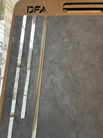 0.99m.p Mirror wall decor sticker Magic stripes DFA (Silver stripes on the wall) Thickness 1mm, 20mm